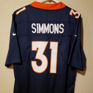 NFL Denver Broncos Justin Simmons#31 Stitched Nike Jersey Size Medium